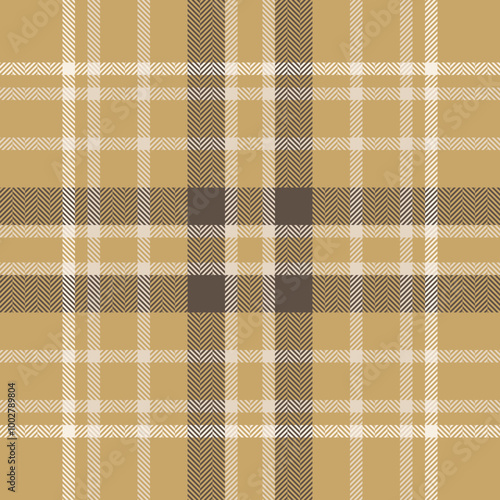 Plaid check pattern. Seamless fabric texture. Tartan textile print.