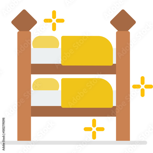 Bunk Bed Icon