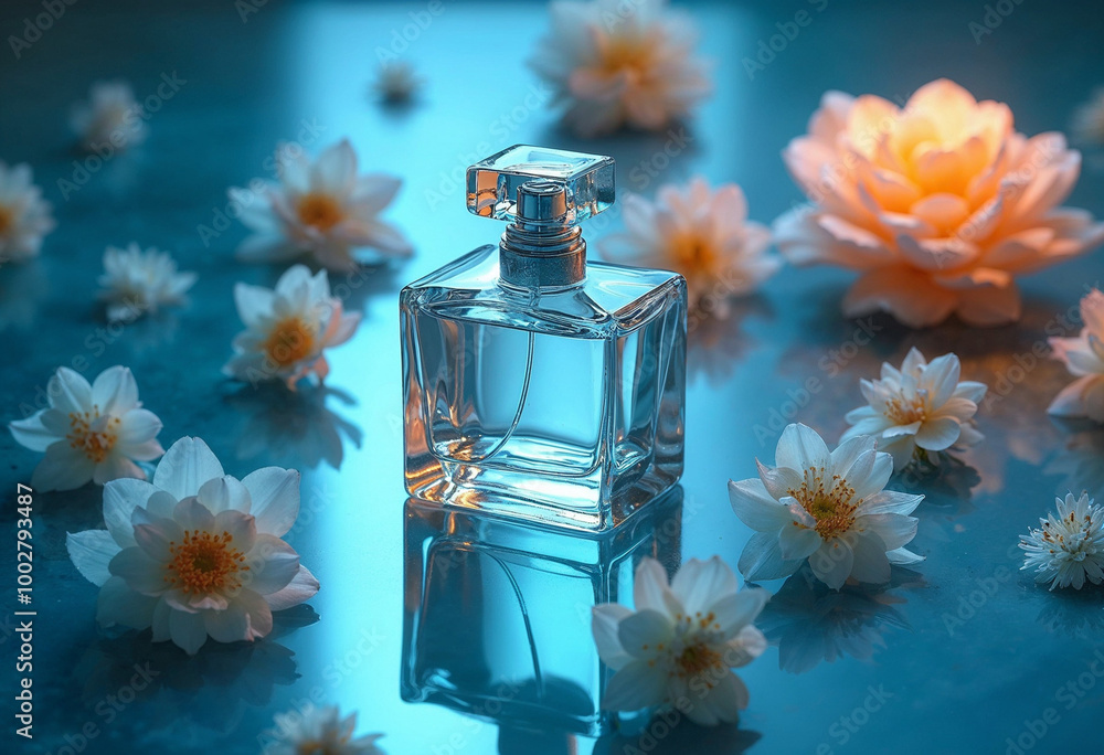 bottle of perfume bottle of perfume