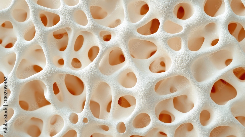 Intricate Close-up of Textured Biological Material Intricate Close-up of Textured Biological Material