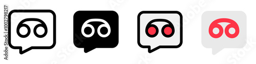 Vector voicemail, voice record icon. Black, white background. Perfect for app and web interfaces, infographics, presentations, marketing, etc.