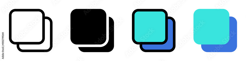 Editable vector copy duplicate layer icon. Part of a big icon set family. Perfect for web and app interfaces, presentations, infographics, etc Editable vector copy duplicate layer icon. Part of a big icon set family. Perfect for web and app interfaces, presentations, infographics, etc