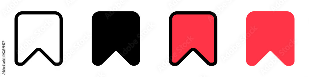 Editable vector bookmark favorite icon. Part of a big icon set family. Perfect for web and app interfaces, presentations, infographics, etc Editable vector bookmark favorite icon. Part of a big icon set family. Perfect for web and app interfaces, presentations, infographics, etc