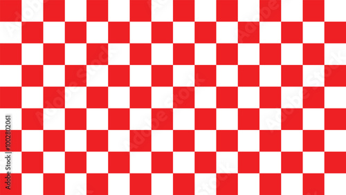 Chess board Background, Red and white checkered, Red and white decoration, checkered tiles, Surface Template