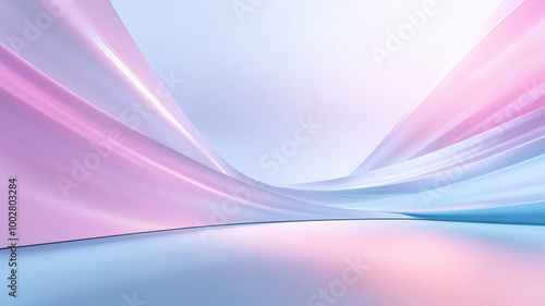 Simple business Background for Your Design Project with Light colors 3D Shapes and Lines