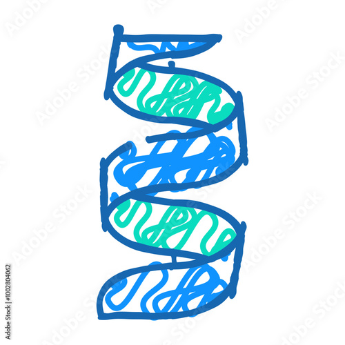protein in nutrition doodle icon sketch vector. protein in nutrition sign. isolated symbol illustration