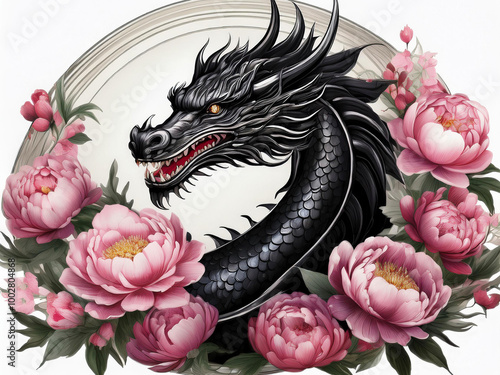 chinese dragon statue