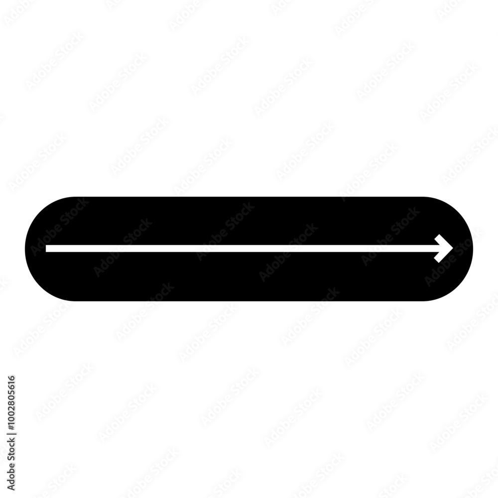 Loading Bar Icon. Simple Waiting Symbol Vector Illustration. Loading Bar Icon. Simple Waiting Symbol Vector Illustration.