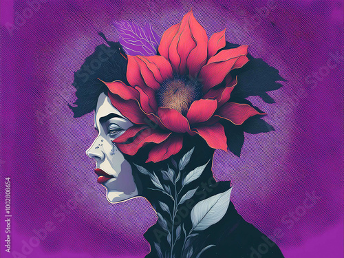 background with flowers