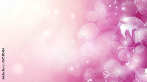 A light, gentle abstract background featuring pastel colors with a tooth outline, blending soft pink and lavender hues