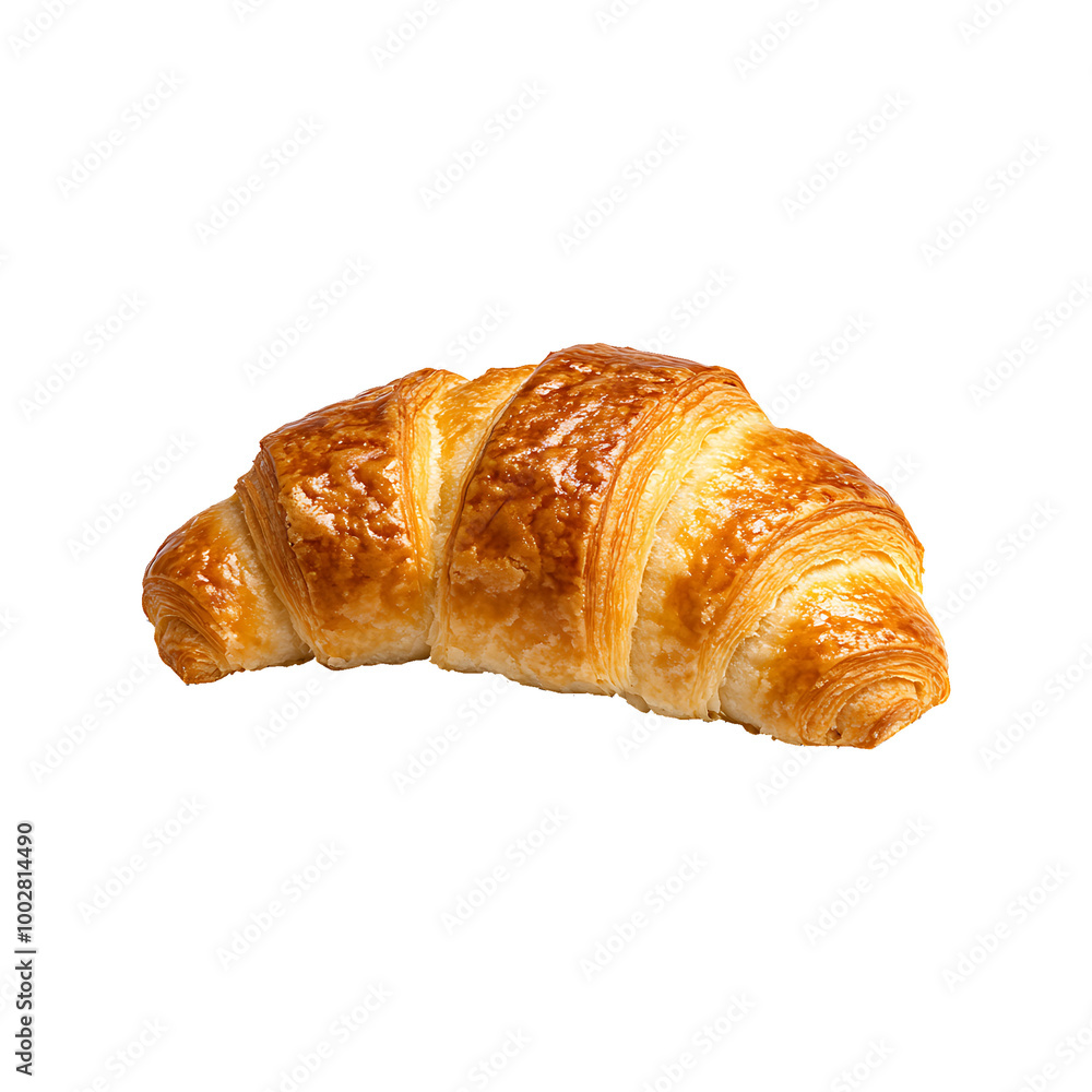 croissant isolated on white background croissant isolated on white background