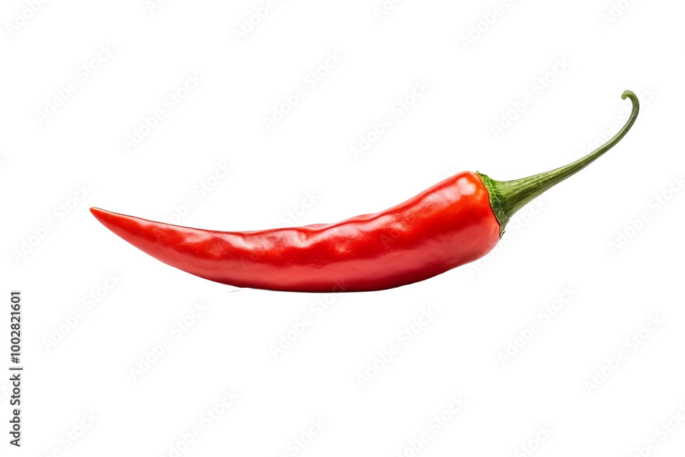 A Red Hot Chili, isolated, transparent background, no background. PNG. A Red Hot Chili, isolated, transparent background, no background. PNG.