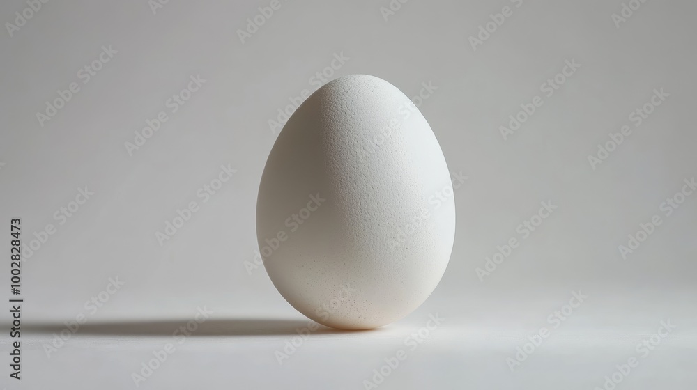 white egg on white background white egg on white background