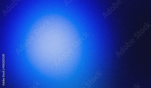 blurry glowing dark blue aura grainy gradation background