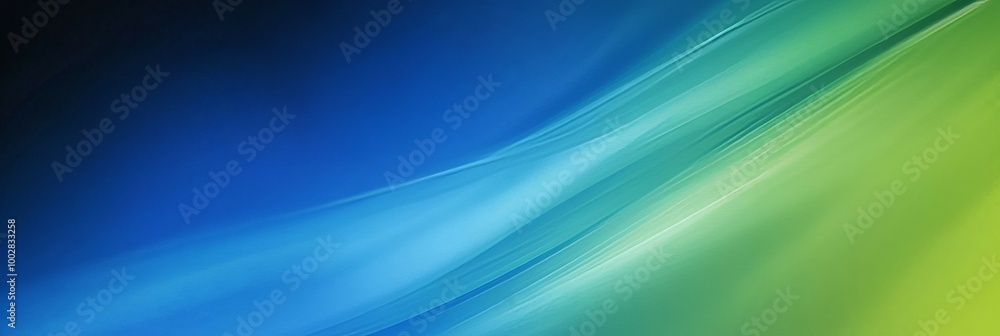 Abstract green and blue background