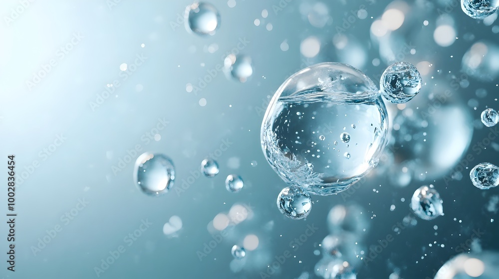 Captivating Close Up of Water Molecules in Dynamic Motion Showcasing the Essence of Life and Energy within the Fundamental Building Blocks of the Natural World Captivating Close Up of Water Molecules in Dynamic Motion Showcasing the Essence of Life and Energy within the Fundamental Building Blocks of the Natural World