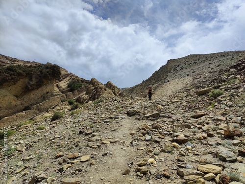 Natural Scene of Manang , Mustang , Rural part of Nepal