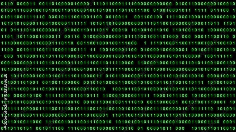 Binary code to change the size of characters Binary code to change the size of characters