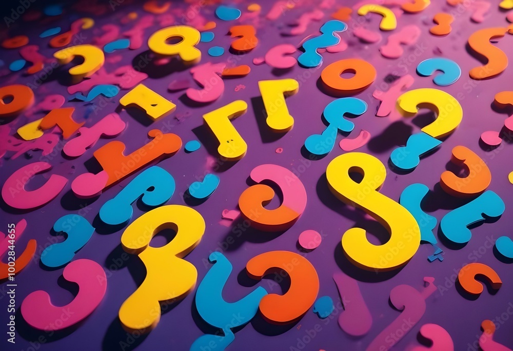 Various punctuation marks including quotation marks and commas Various punctuation marks including quotation marks and commas