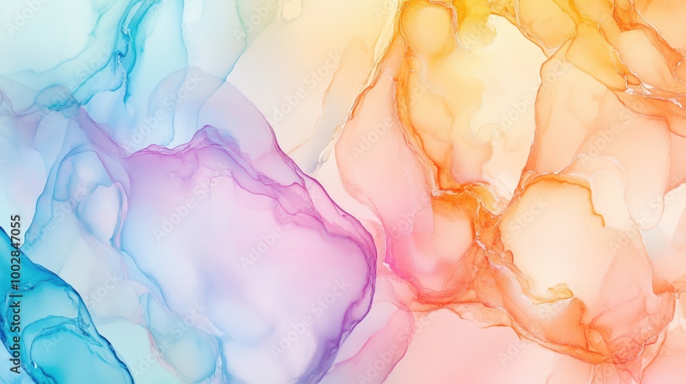 Colorful abstract fluid art with vibrant hues and textures Colorful abstract fluid art with vibrant hues and textures