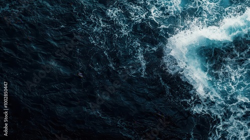 Wallpaper Mural Ocean currents depicted with thermal energy movement, thermodynamics, global heat distribution concept Torontodigital.ca