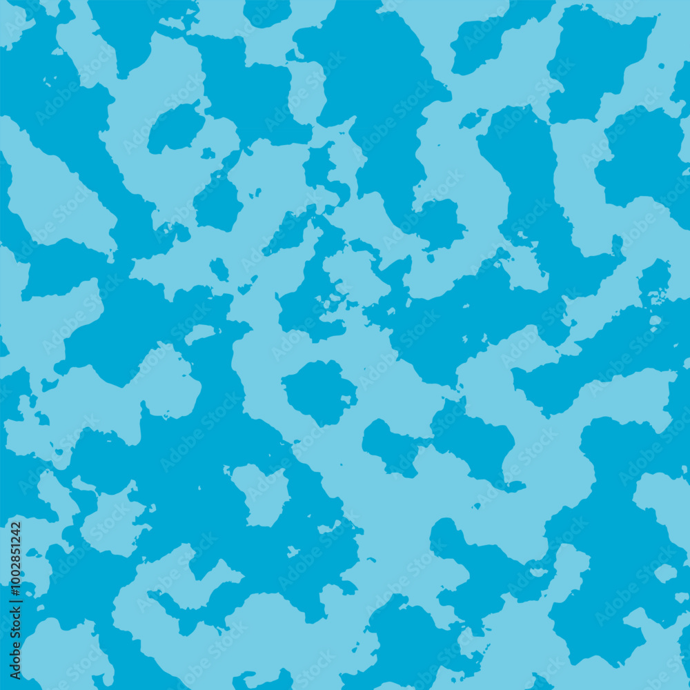 Obraz premium ILLUSTRATION ABSTRACT BACKGROUND BLUE PASTEL COLOR WITH GRUNGE PAINT TEXTURE. DISTRESS DIRTY ROUGH DESIGN VECTOR