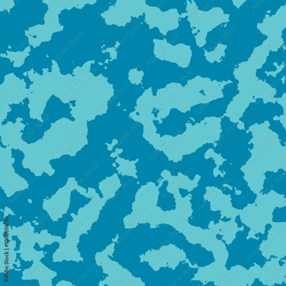 Obraz premium ILLUSTRATION ABSTRACT BACKGROUND BLUE PASTEL COLOR WITH GRUNGE PAINT TEXTURE. DISTRESS DIRTY ROUGH DESIGN VECTOR