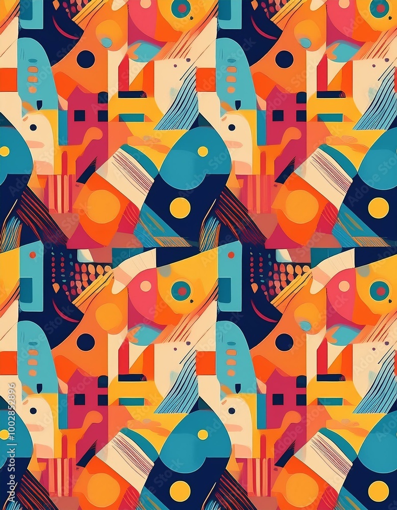 Colorful abstract pattern Colorful abstract pattern