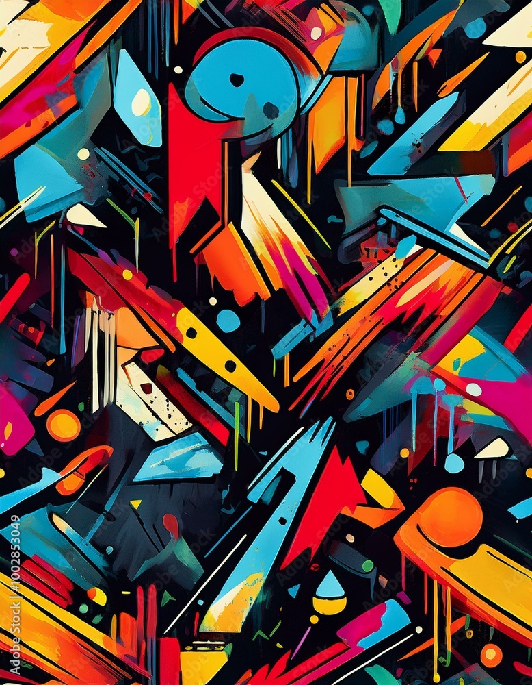 Abstract colorful art Abstract colorful art