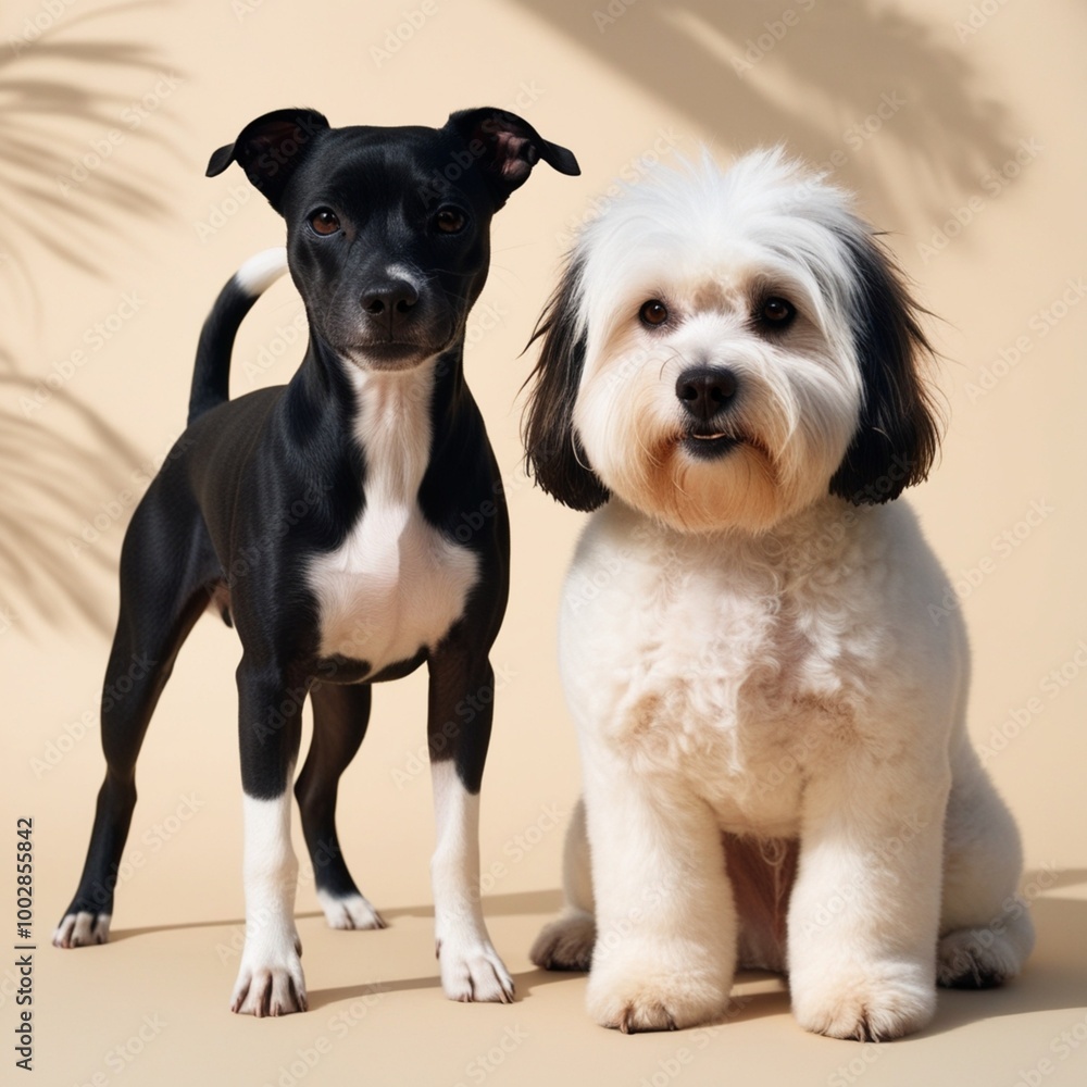 Obraz premium two dogs