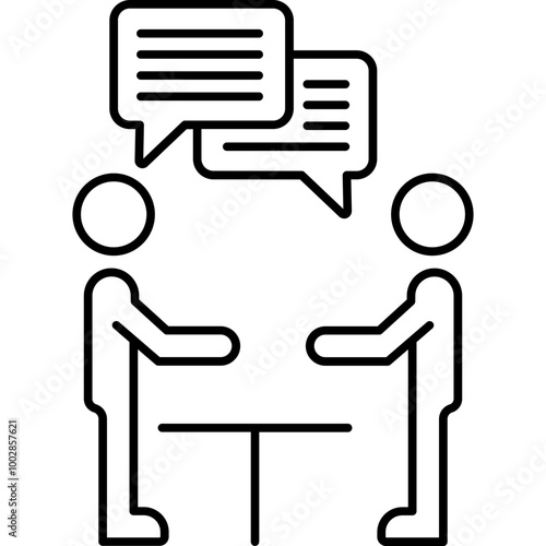 Business dialog vector 