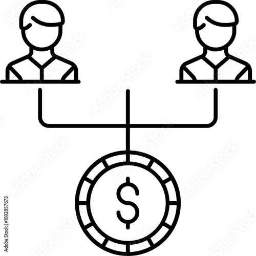 Crowdfunding vector 