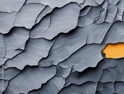 Wallpaper Mural Close-up of microstructure changes in a material under stress, mechanics of solids, material fatigue concept Torontodigital.ca