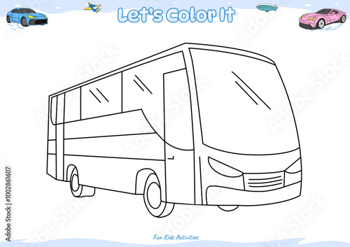 Lets color it Bus 2