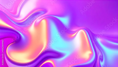 abstract holographic background.