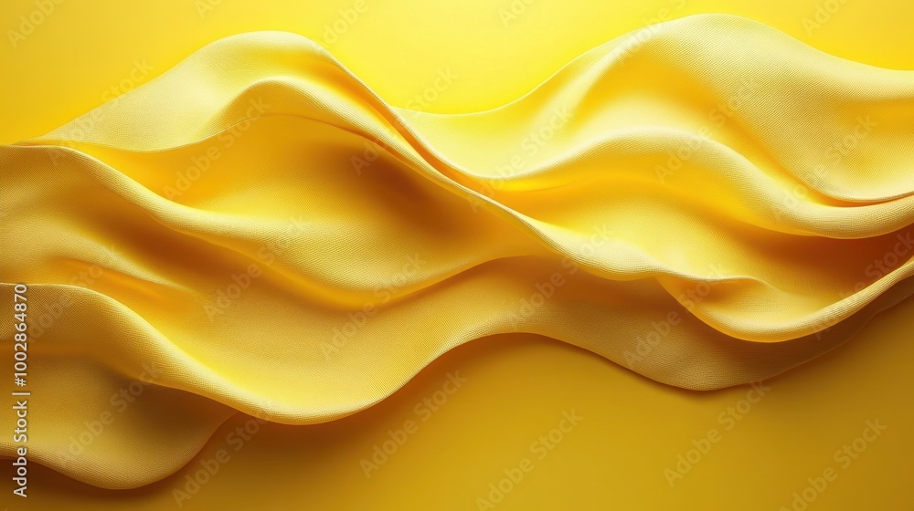 Obraz premium Flat yellow background with a subtle, matte texture 