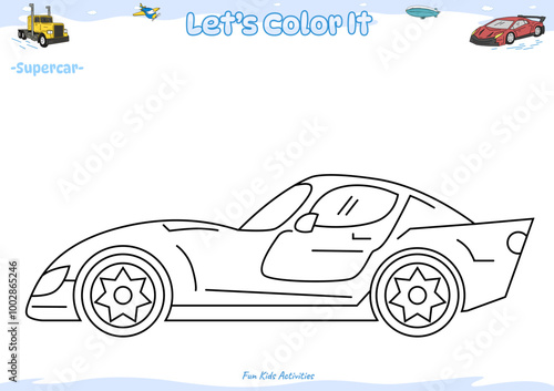 Lets color it Supercar 1