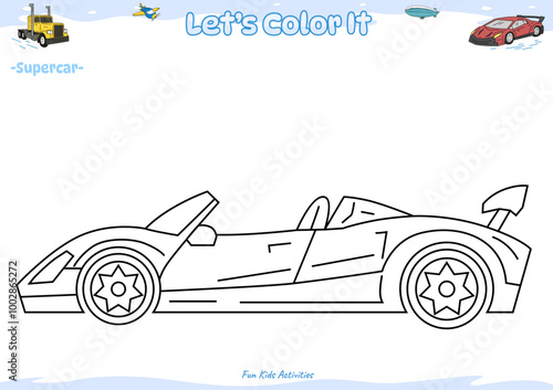Lets color it Supercar 2