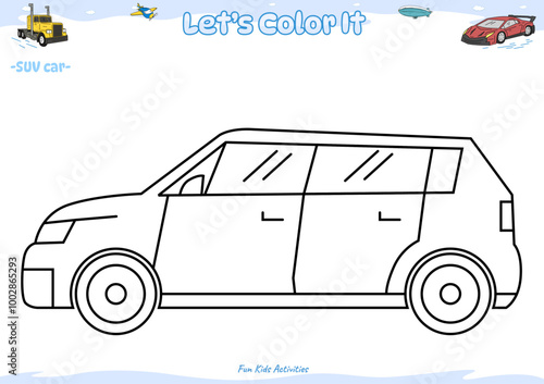 Lets color it SUV car 2