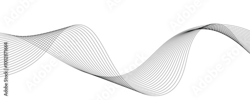 abstract wavy background
