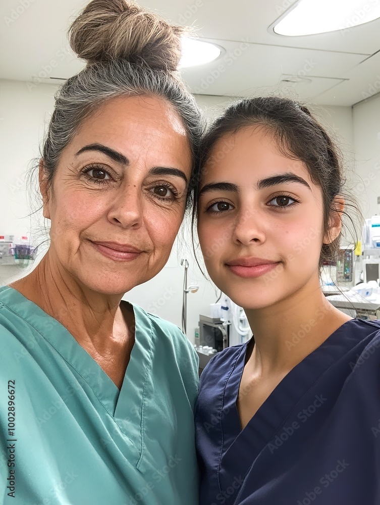 women just out of a successful cosmetic operation women just out of a successful cosmetic operation