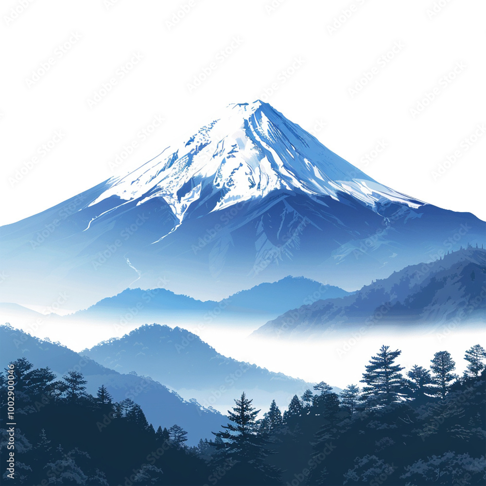 Fuji Mountain in Japan isolated on transparent background .png
Fuji Mountain in Japan isolated on transparent background .png