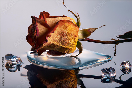 Flores que mantienen su belleza aun estando ya mustias y secas por el paso del tiempo una vez cortadas.