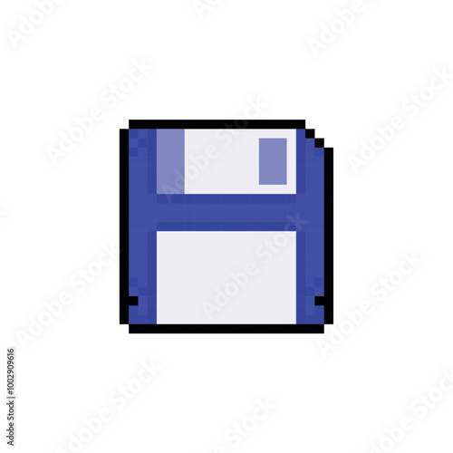 floppy disk icon pixel