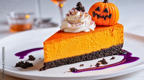 ハロウィンパンプキンケーキ1