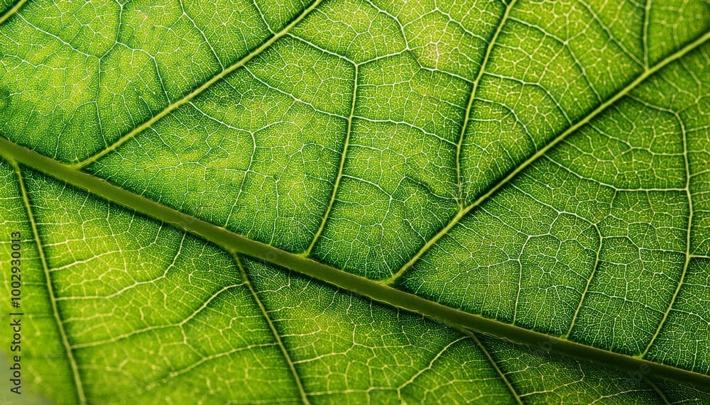 © Tusher Imran - green leaf macro texture