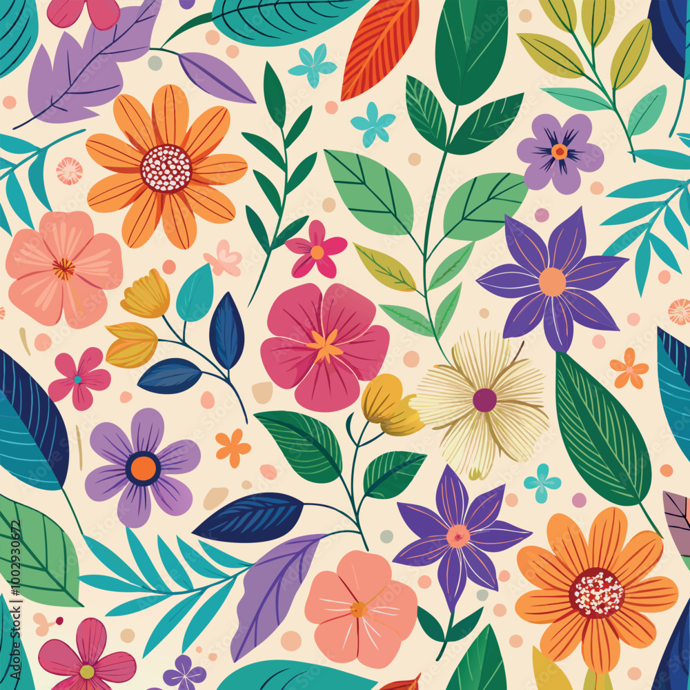 seamless pattern with flowers seamless pattern with flowers