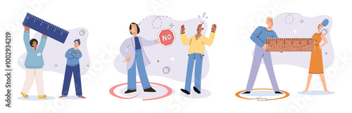 Social anxiety vector illustration. Psychological well being is essential for healthy mind Sadness is emotion reflects inner struggles Societys pressures can lead to feelings sorrow and stress