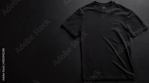 Black t-shirts with copy space