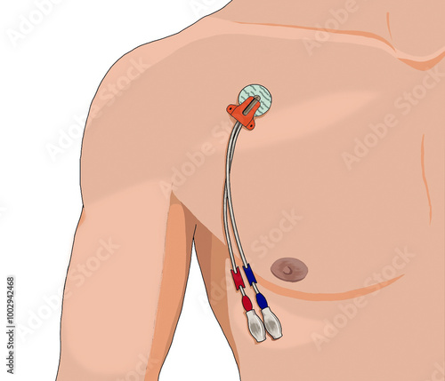 Central venous catheter